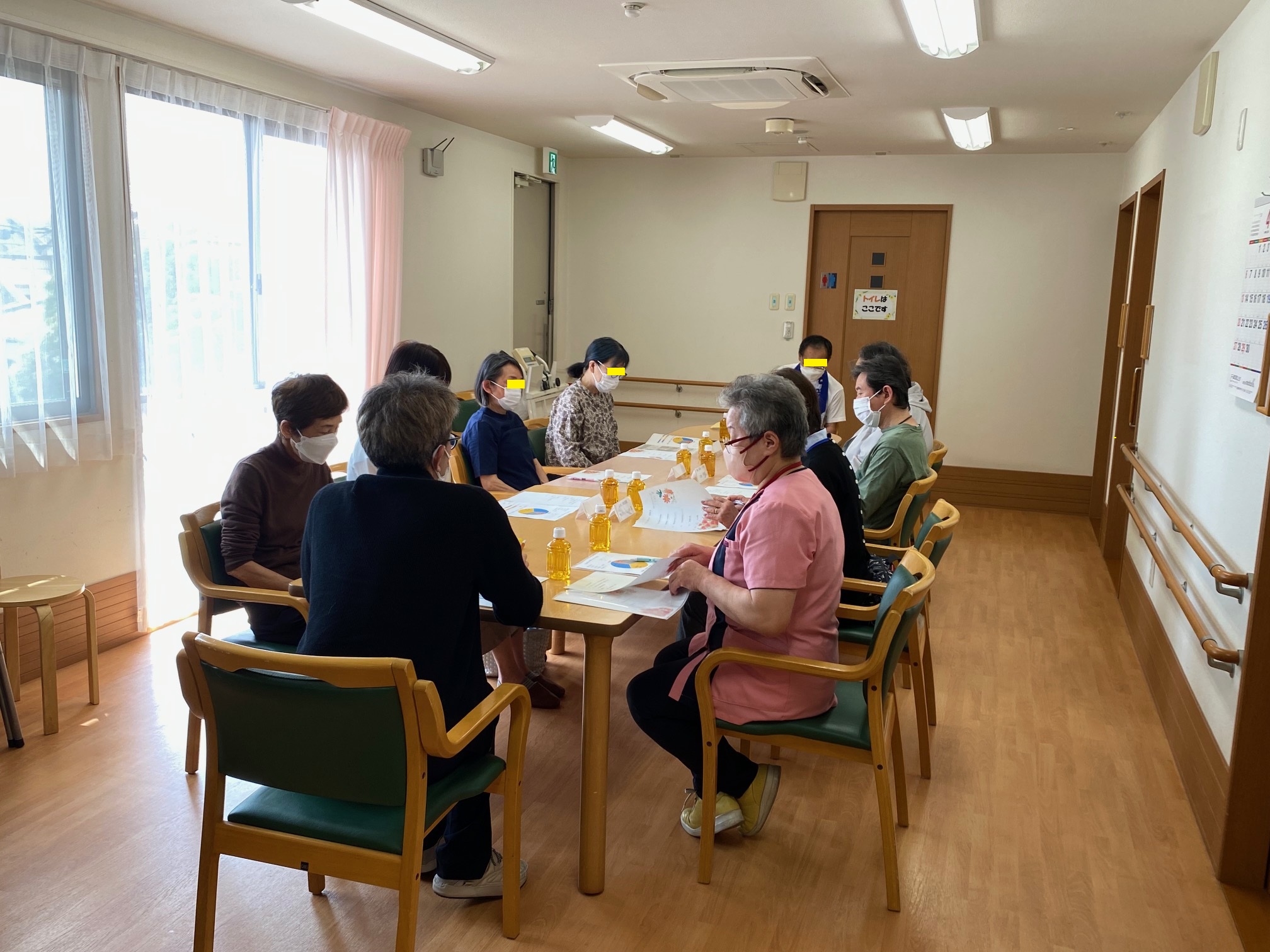 4月職員会議📝と家族会報告